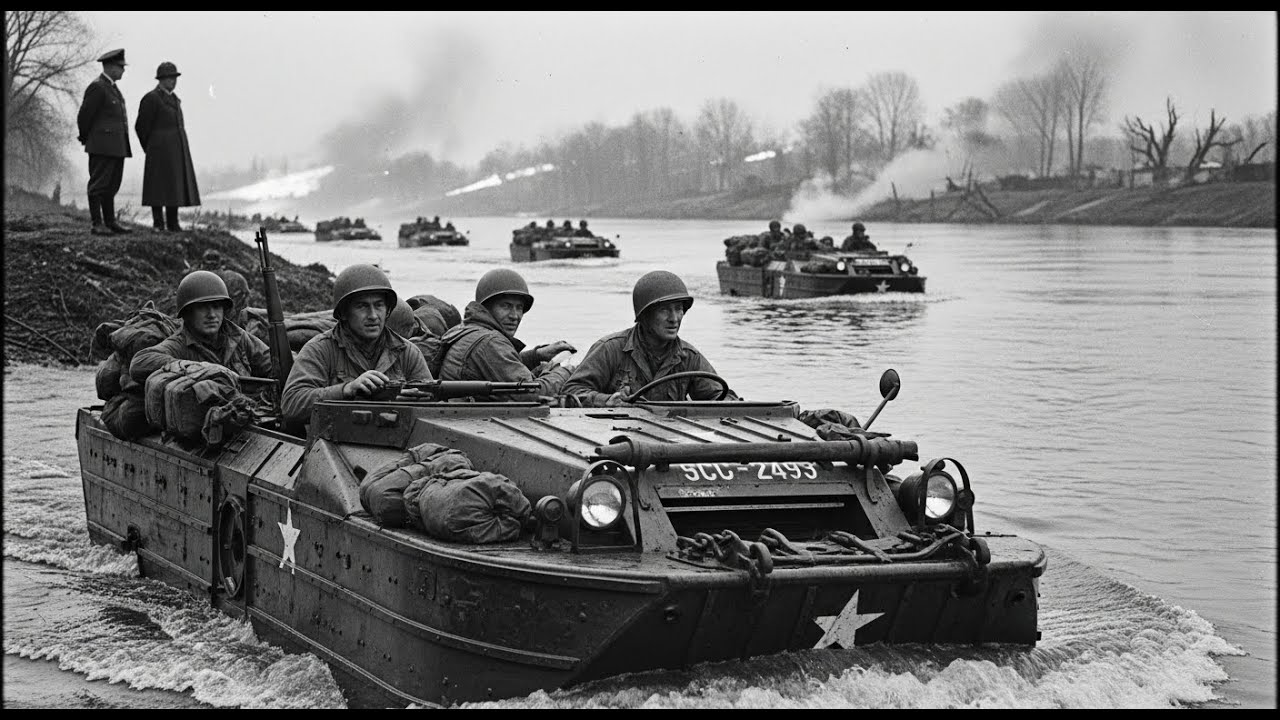 German Commanders Mocked U.S. 'Duck' Trucks—Until They Crossed the Rhine Overnight
