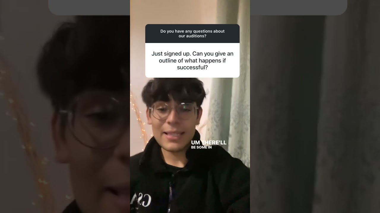 What happens once I’ve successfully auditioned for NYMT? 