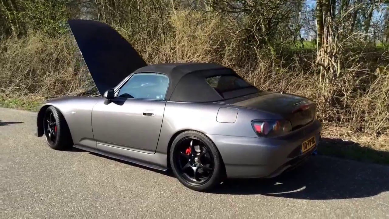 Honda s2000 JS racing exhaust YouTube