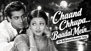 Chand chupa badal mein | 80s Bollywood Romantic Song | Heart Touching Melody | Reverb Lofi Song