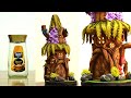 Magical Clay Craft Ideas: Transform a Jar into a Fairy Tree House Lamp