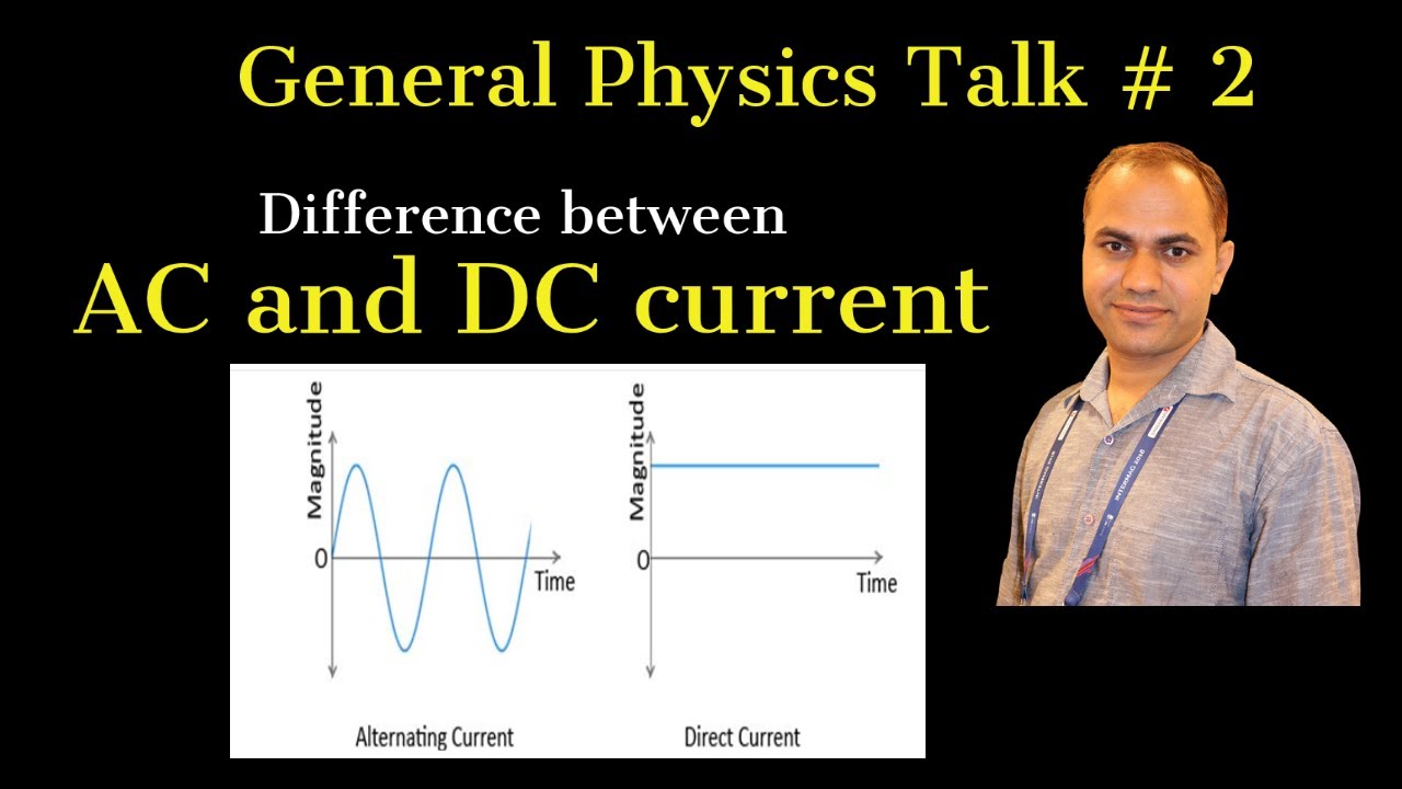 General Physics Talk # 3 | What are AC and DC currents? || Physicsify ...