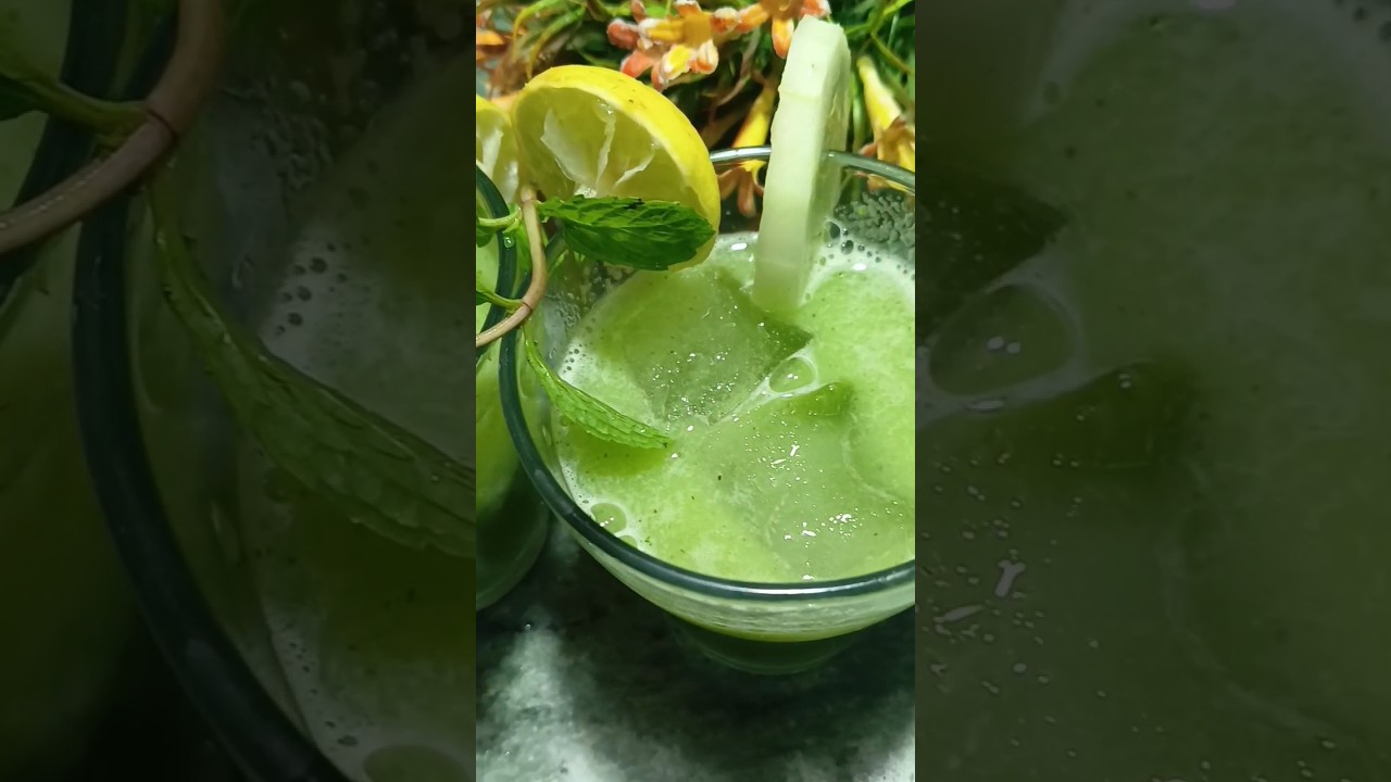 summer drink 🍷🍻 khire ka juice kaisebnate hai how to make cucumber