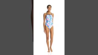 Speedo Turnz Color Effect One Back One Piece Swimsuit Swimoutlet