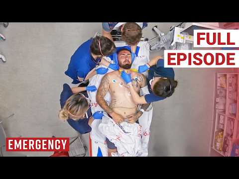20-Foot Fall Off Ladder Leaves Tradesman With Critical Neck Injury | Emergency S4 E4