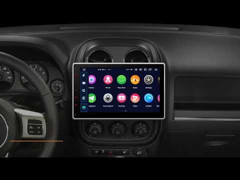 [TIX125L]Double Din Android 12 Octacore Car Radio with 10.1" Rotatable QLED Screen 8GB RAM 128GB ROM