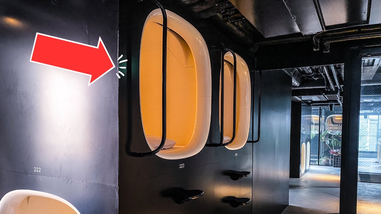 Остановитесь в капсульном отеле в Токио🛌💤 Nine Hours Akasaka