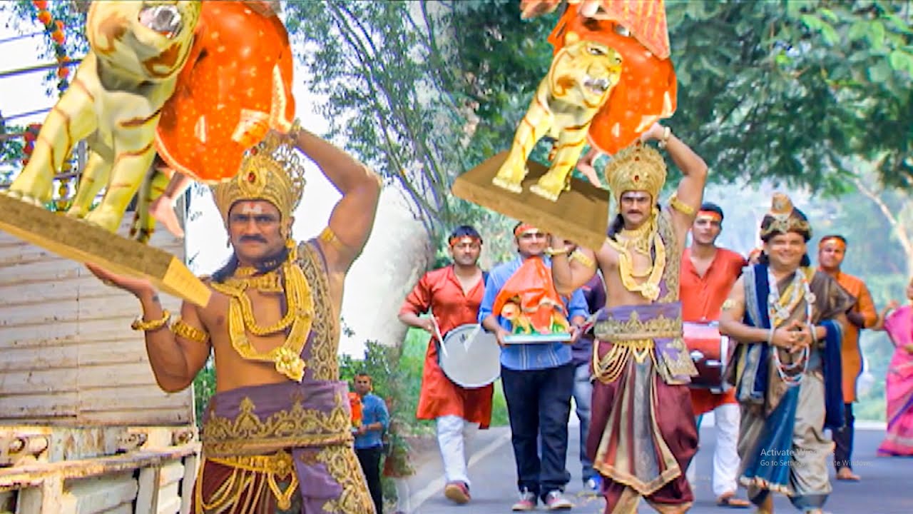 माता की भारी मूर्ति को जब अपने कंधो पर उठाकर लेकर आये यमराज | यम है हम | Yam Hain Ham | Episode 223