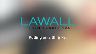 Below Knee Amputee: How to Put on a Shrinker