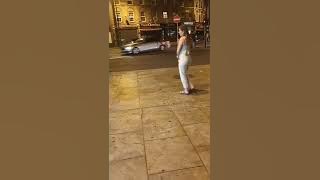 Clapham High Street drunk lady