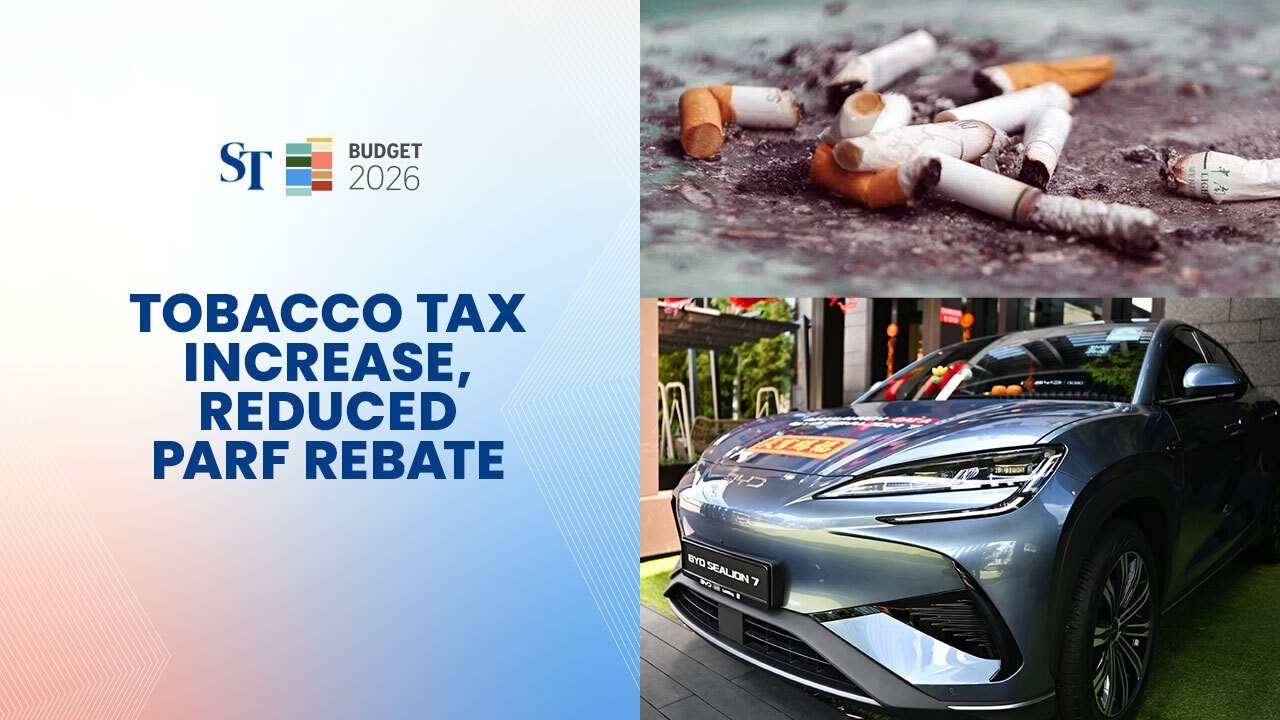 Higher tobacco tax, reduced PARF rebate | Budget 2026