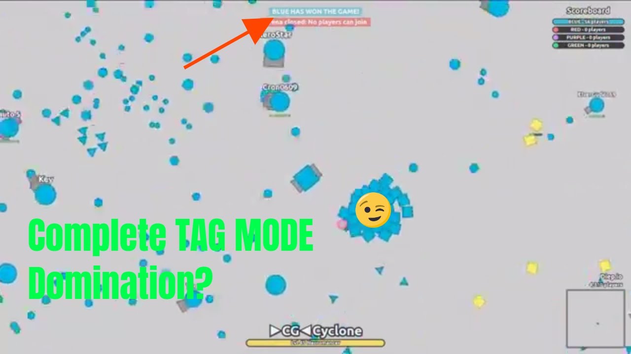 Diep.io-HOW TO WIN TAG MODE//(Epic Necromancer, Overseer Gameplay)//