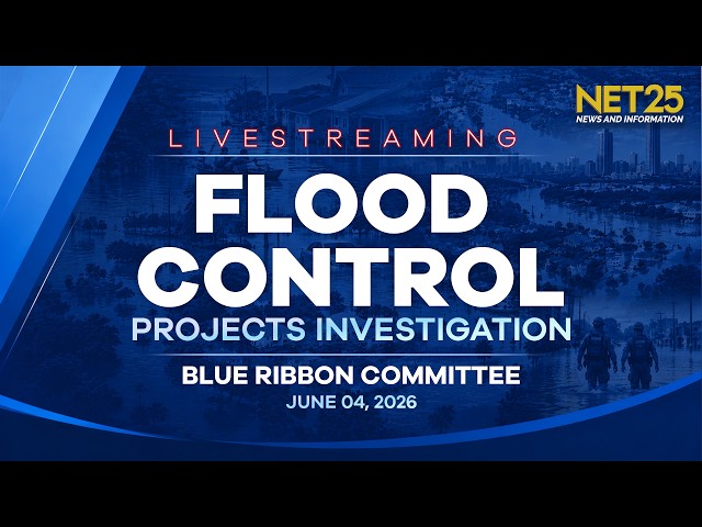 LIVE: Pagdinig ng Senate Blue Ribbon Committee kaugnay sa flood control scandal | June 4, 2026