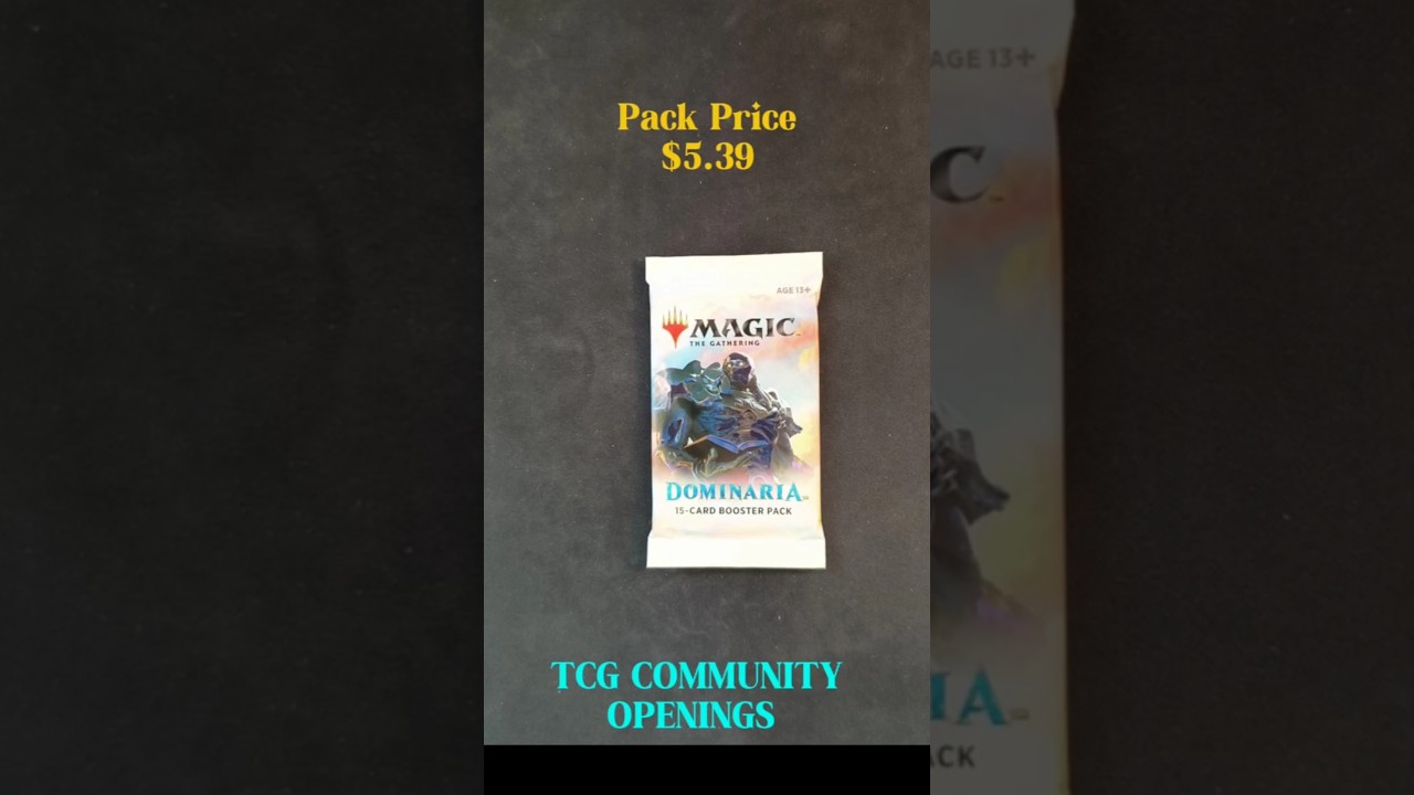 Magic The Gathering - Dominaria booster pack opening
