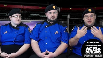 LARP: Hyperion Weapons, Helm and Engineering character interview