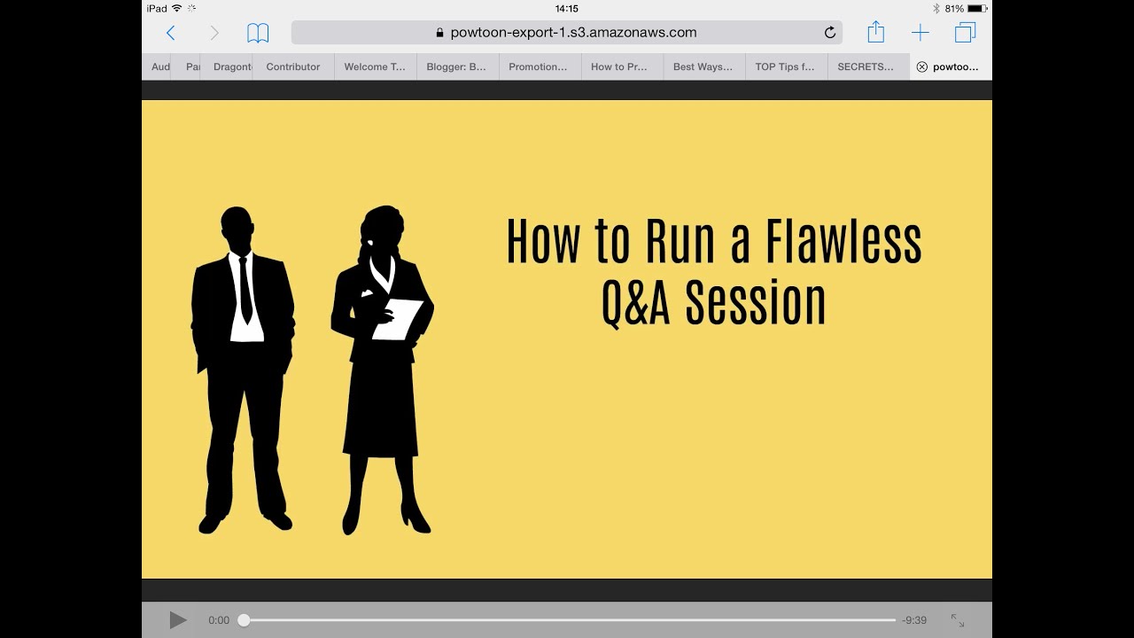 How to run a flawless Q&A - 6 fundamental principles & 7 scenarios ...