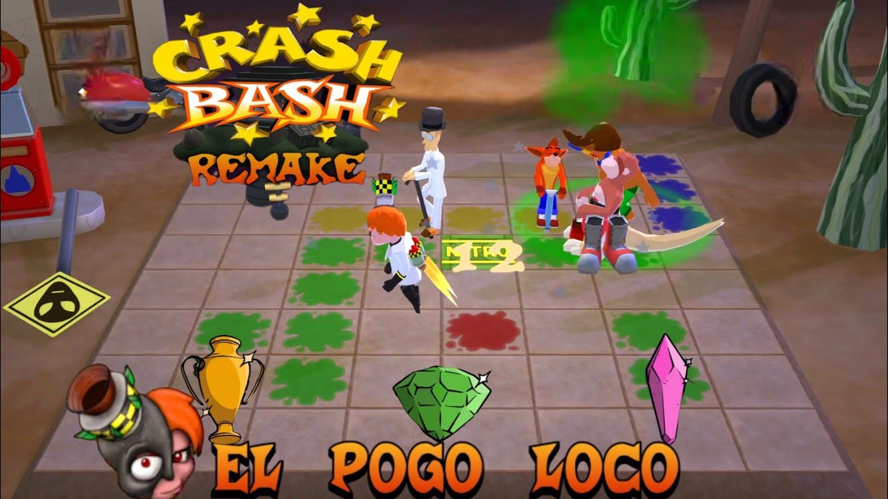 Crash Bash Remake Fan Game: Part 14: El Pogo Loco - YouTube