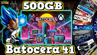 Batocera 41 All Emulator 500gb PS4 PS3 PS2 Switch Wiiu Xbox 360 (18000 Retro Games)