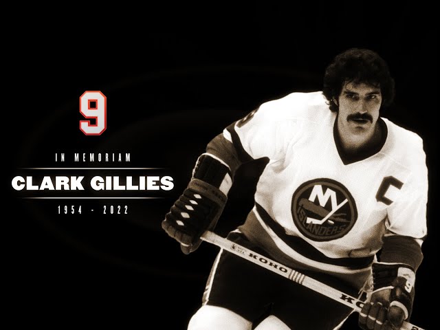 9 Clark Gillies New York Islanders 1974-1986 always in our hearts