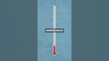 Topic: Understanding Temperature Scales in 60 Seconds! #learn #science