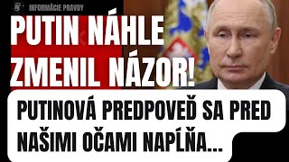 Putin náhle zmenil názor! Najprv urobíme toto a potom bude mier #politika #fico #slovensko #smer