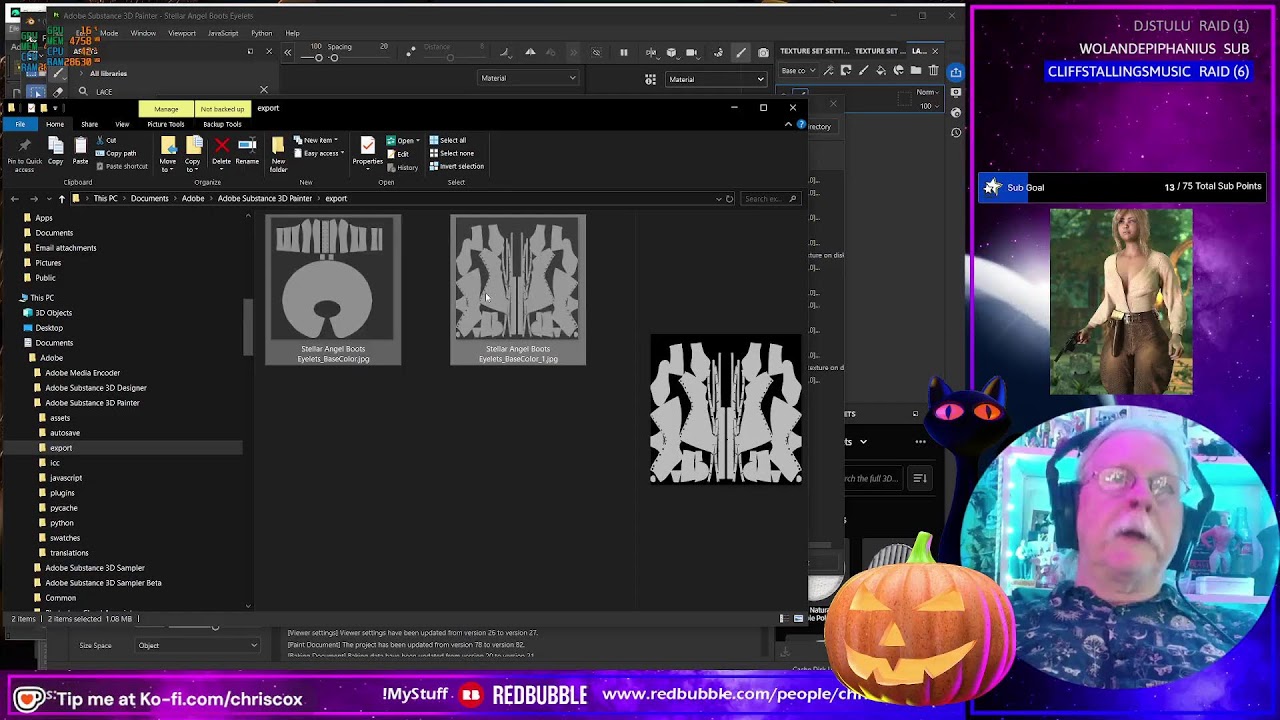Texturing the Steller Angel Outfit for Use in Daz Studio