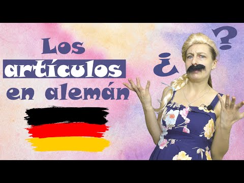 Los 3 artículos del alemán.