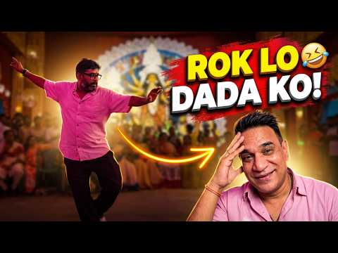 Dada Ne Puja Pandal Mein Kiya Zabardast Dance 😂🕺 | RJ Praveen | Hindi Comedy Video
