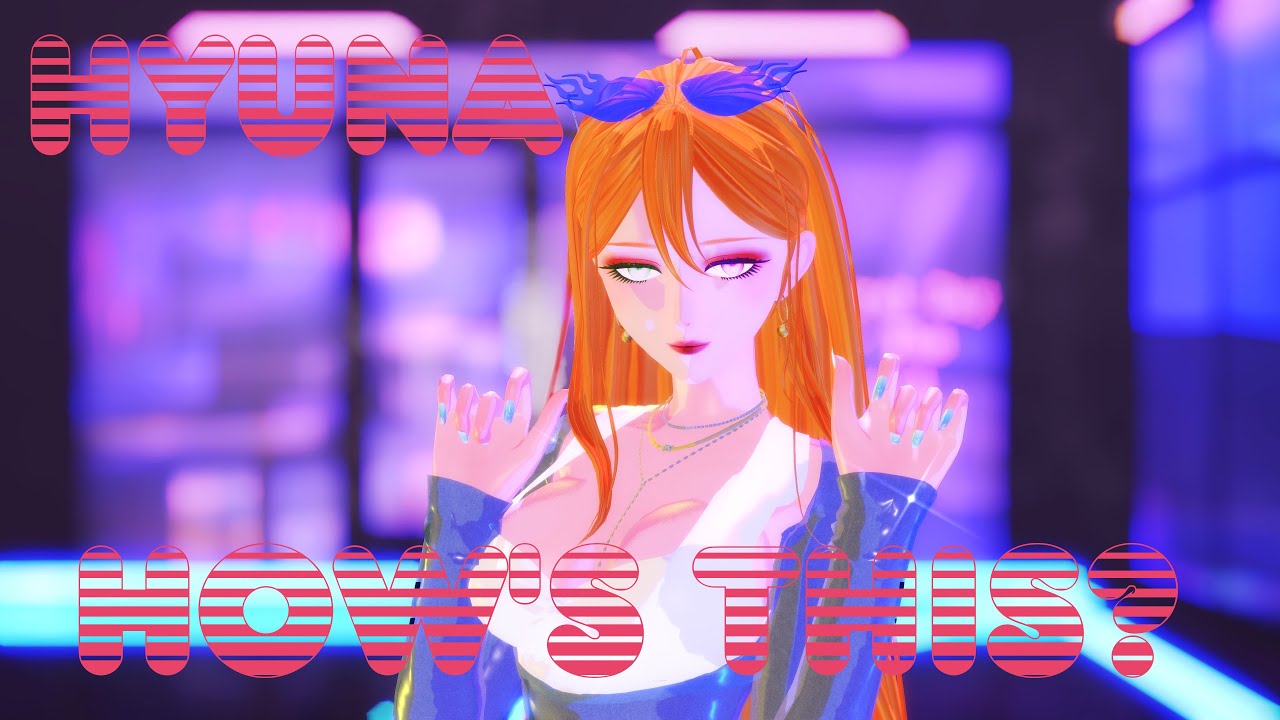 [MMD|Motion Original] HyunA - How's this? (Motion DL)