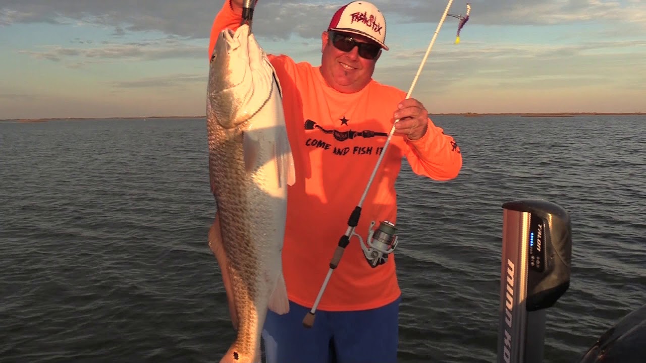 FishStix catching Monster fish in Dulac with Captain Mark Richards YouTube