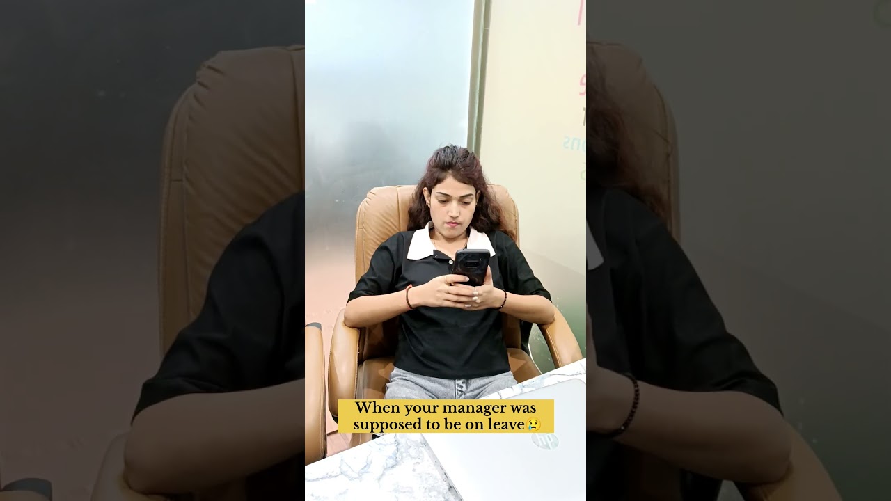 When your manager was supposed to be on leave