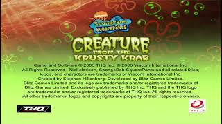 Spongebob Squarepants: Creature from the Krusty Krab Disc Read Error