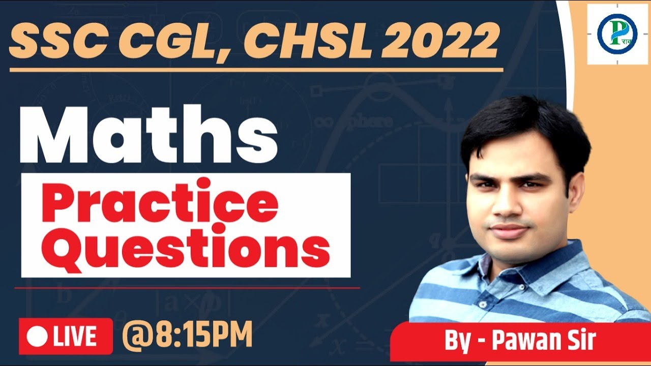 Live Practice Session #9 | Maths For SSC CGL 2021, SSC CHSL 2021 | By Pawan Rao