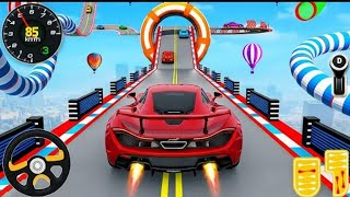 Muscle Car Stunts Racing 2025 - Mega Stunt Ramp Simulator - Android GamePlay #3 screenshot 3
