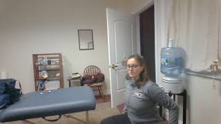 Seated physioball weight shift