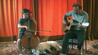Time to say goodbye (cello & guitar)