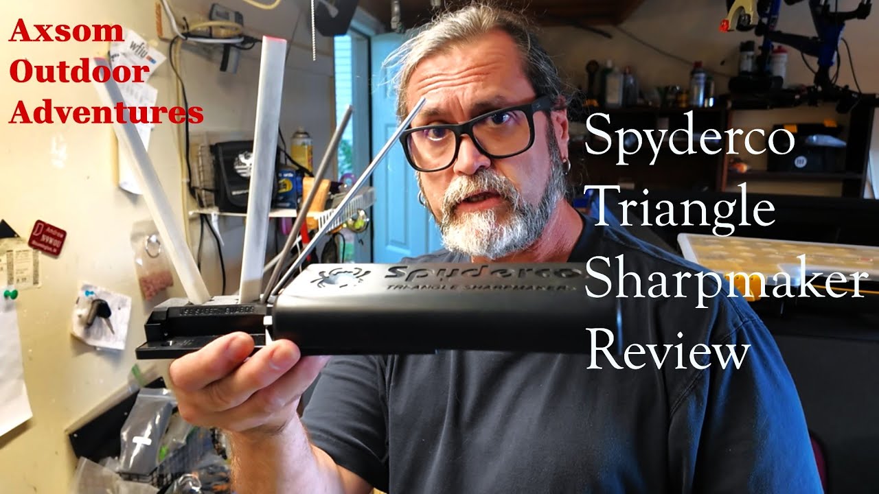Spyderco Triangle Sharpmaker Review - YouTube