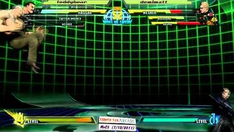 FFA MvC3 Tournament(7-10-11) m15 Teddybear vs DemiMatt