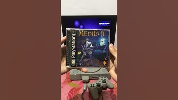 Playing PS1 Medievil USA #ps1 #playstation #medievil #halloween #shorts #retrogaming #fyp #ps1games