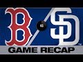 Machado sets Padres' record in 3-run 1st | Red Sox-Padres Game Highlights 8/25/19