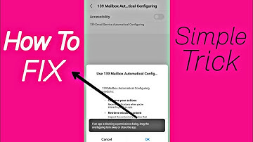 How To Fix If an app is blocking a permissions dialog drag the overlapping item away r close the app