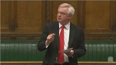 David Davis speaking in the House of Commons regarding the Normington Report