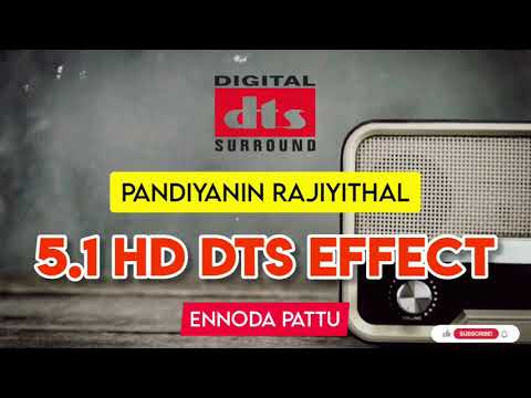 Pandiyanin Rajiyathil Uyyalala  Super Star Rajini  Ilayaraja  51 HD Dts Effect ennodapattu