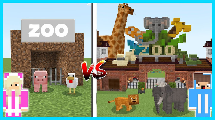 MIPAN & ZUZUZU BANGUN KEBUN BINATANG PALING BESAR DI MINECRAFT SURVIVAL! LENGKAP HEWAN NYA!