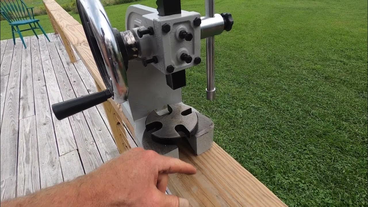 HHIP 8600 0031 Heavy Duty Arbor Press Review, Arbor Press BASICS YouTube