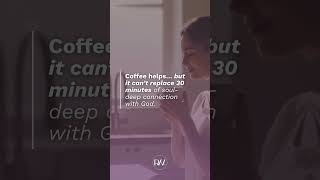 Coffee Helps, But God Sustains | Bible Study Journal #Shorts #Faith
