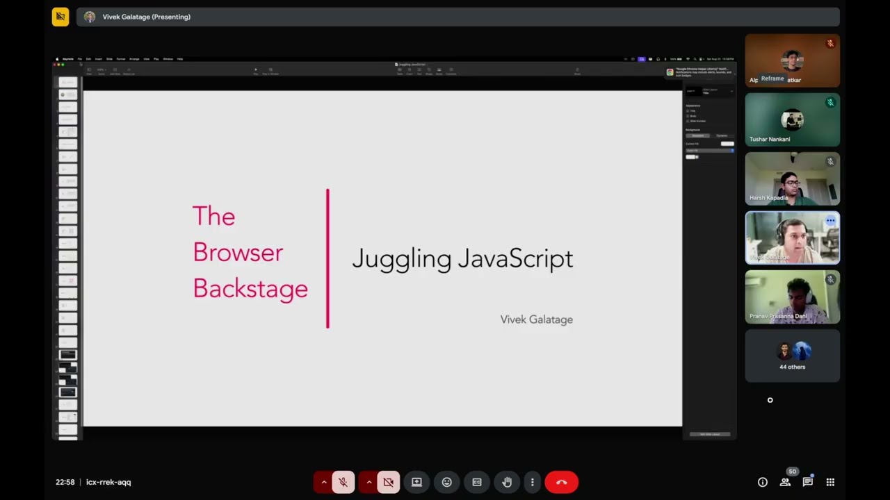OTC Talks #7: The Browser Backstage - Peek-in-Perf by 