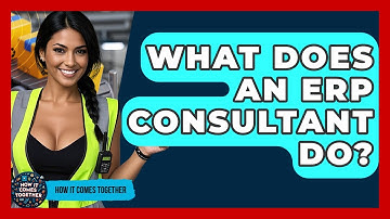 What Does An ERP Consultant Do? - How It Comes Together