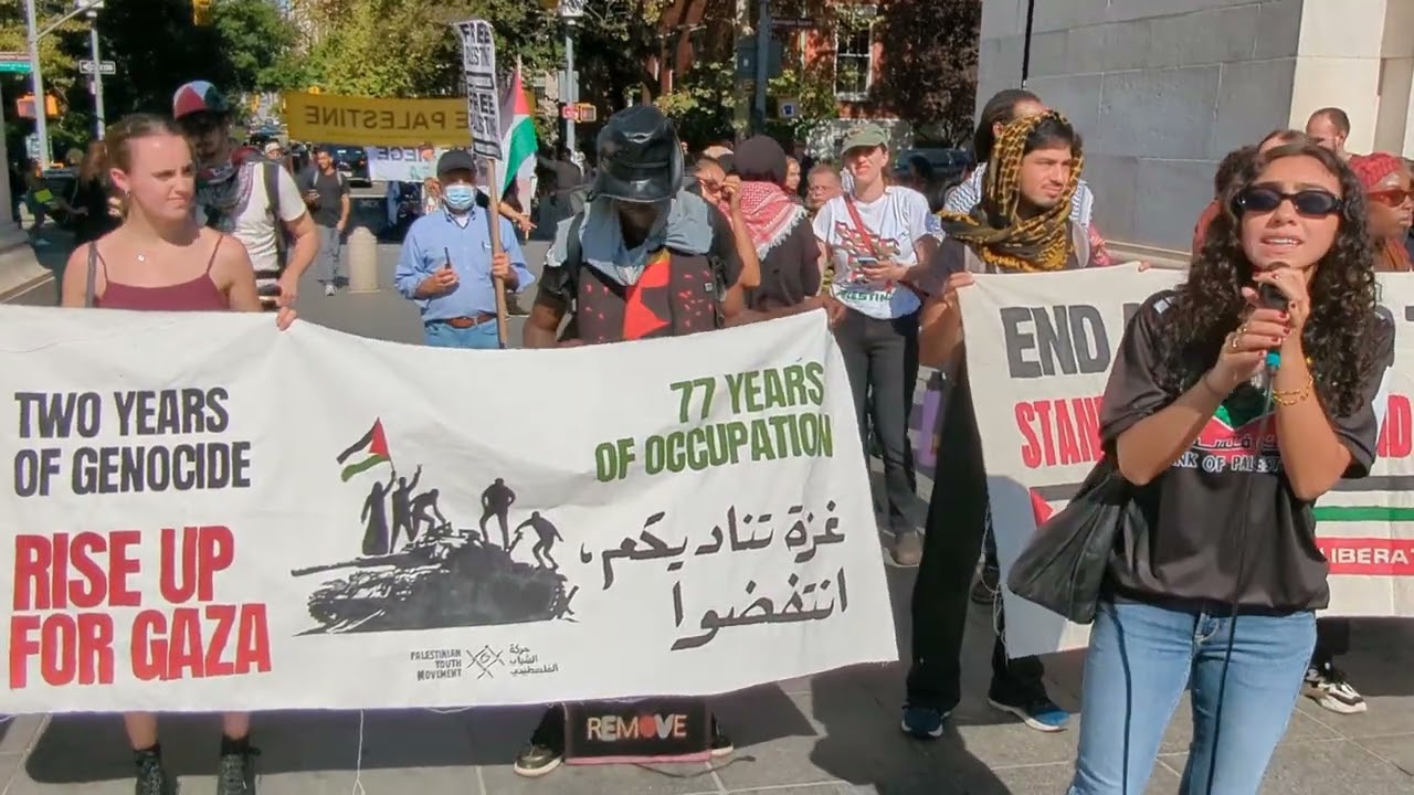 Washington Square Park NYC Rally for Palestine   Oct. 4, 2025, #13   1080p  181906386 ACTIVE TS