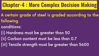 A certain grade of steel is graded according to the following || chapter 4 || Let Us C solution